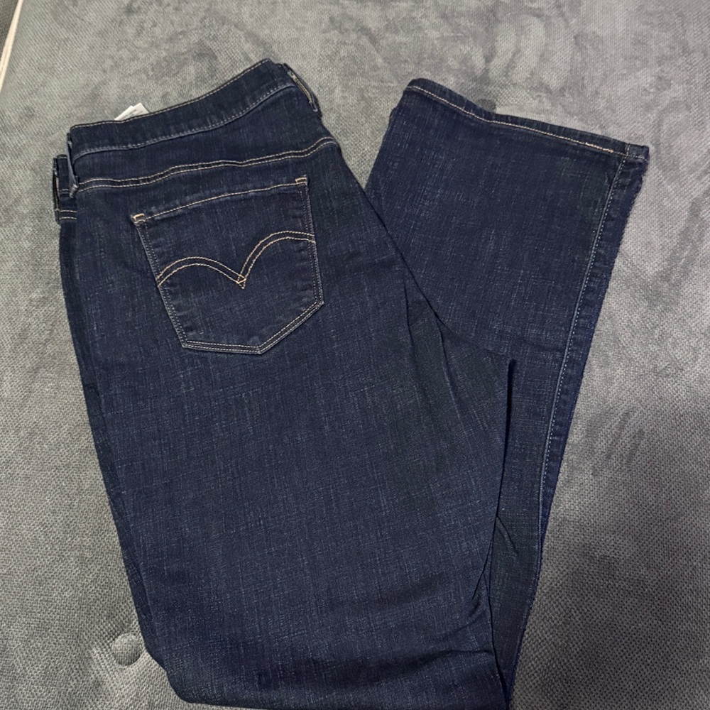 Levi's Women's Boot Cut Jeans - Dark Blue